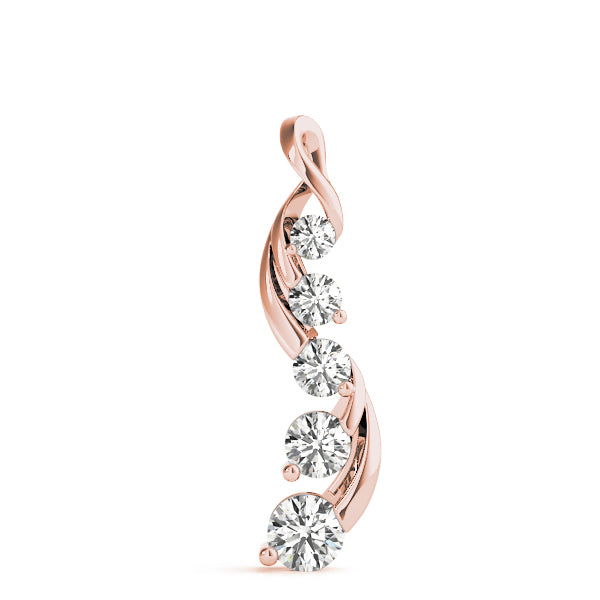 Journey Diamond Pendant · 1.02 ct tw