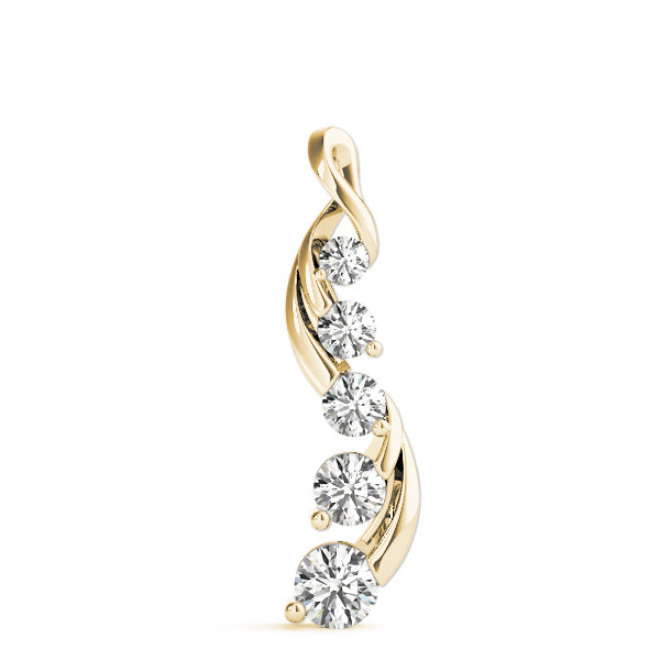 Journey Diamond Pendant · 3.05 ct tw