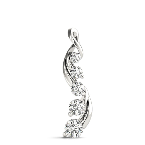 Journey Diamond Pendant · 0.32 ct tw