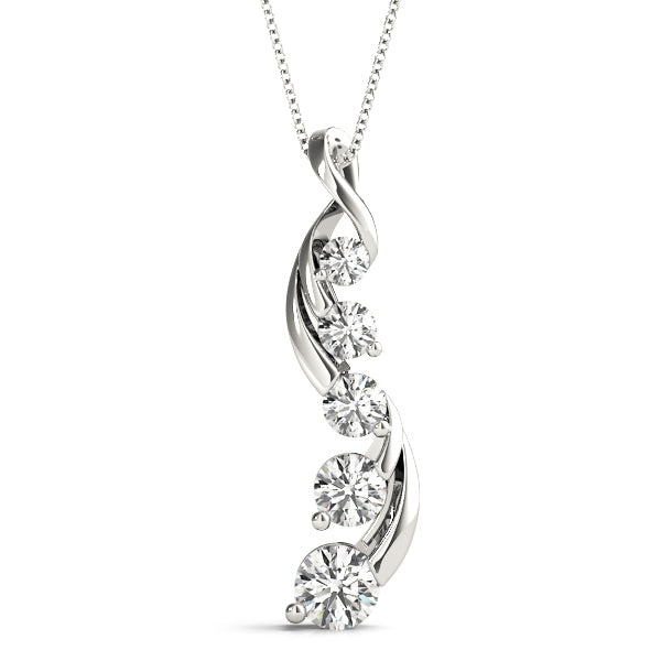 Journey Diamond Pendant · 1.50 ct tw