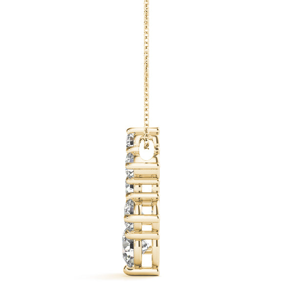 Journey Diamond Pendant · 0.98 ct tw