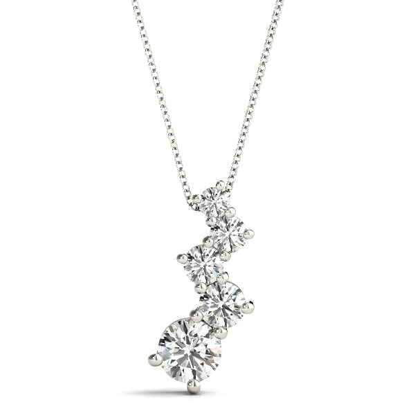 Journey Diamond Pendant · 1.50 ct tw
