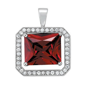 Emerald Gemstone Pendant · 0.38 ct tw