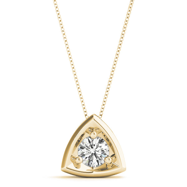 Round Diamond Solitaire Pendant · 1.00 ct tw