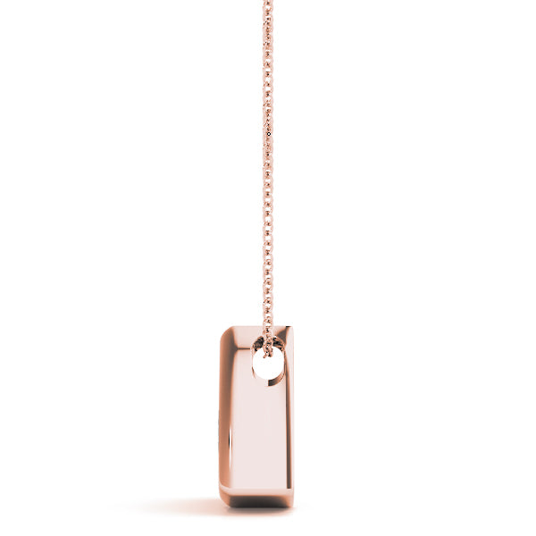 Round Diamond Solitaire Pendant · 0.50 ct tw