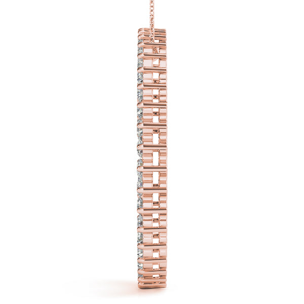 Circle Diamond Pendant · 2.60 ct tw