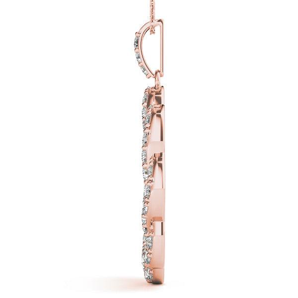 Circle Diamond Pendant · 1.02 ct tw