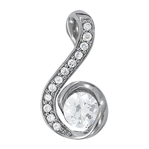 Round Diamond Solitaire Pendant · 0.62 ct tw