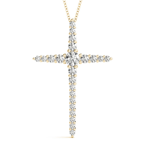 Religious Crosses Diamond Pendant · 0.24 ct tw