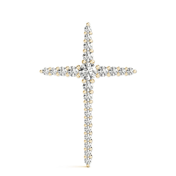 Religious Crosses Diamond Pendant · 0.98 ct tw