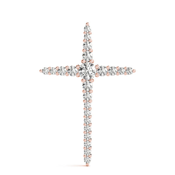 Religious Crosses Diamond Pendant · 0.49 ct tw