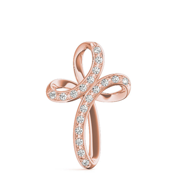 Religious Crosses Diamond Pendant · 0.14 ct tw