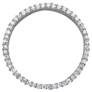 Circle Diamond Pendant · 0.50 ct tw