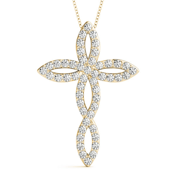 Religious Crosses Diamond Pendant · 1.00 ct tw