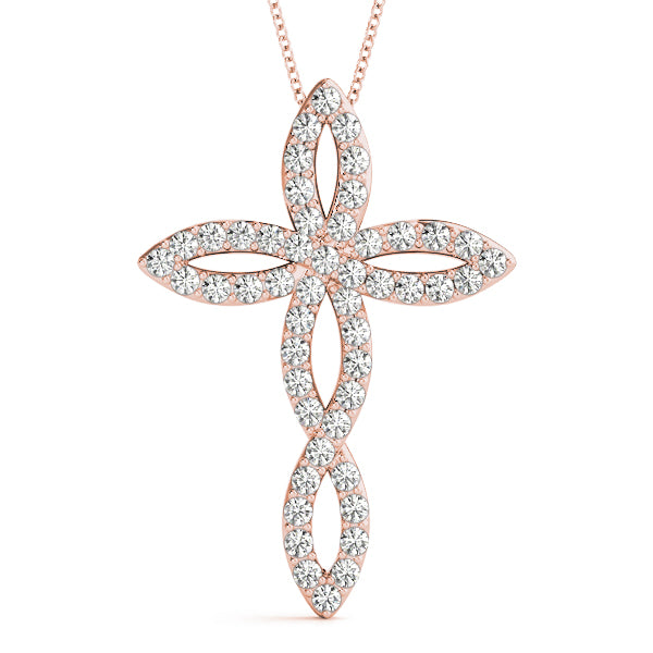Religious Crosses Diamond Pendant · 1.00 ct tw