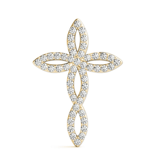 Religious Crosses Diamond Pendant · 1.00 ct tw