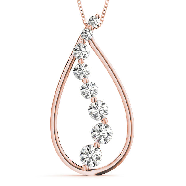 Journey Diamond Pendant · 2.00 ct tw