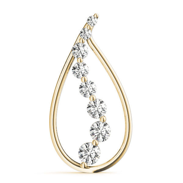 Journey Diamond Pendant · 0.96 ct tw