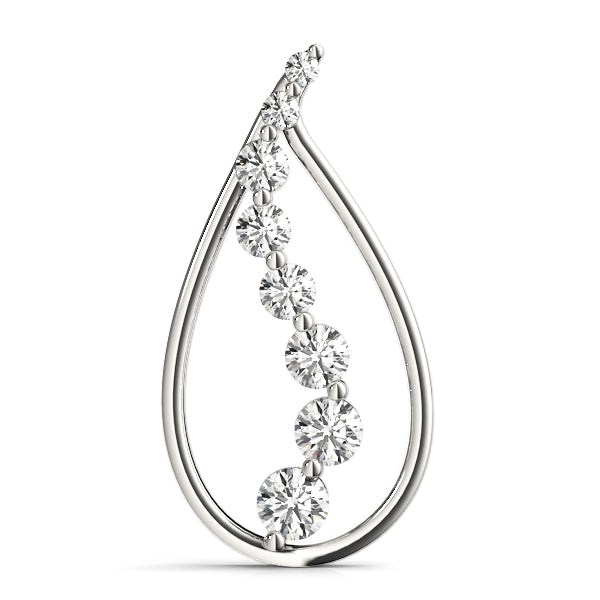 Journey Diamond Pendant · 0.96 ct tw