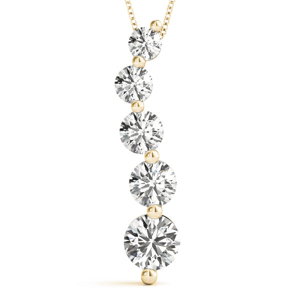Journey Diamond Pendant · 1.96 ct tw