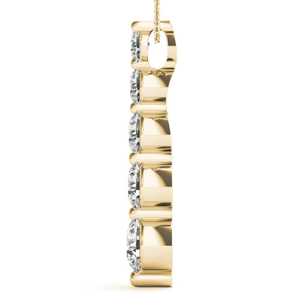 Journey Diamond Pendant · 0.97 ct tw