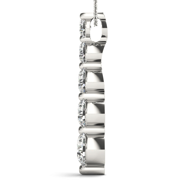 Journey Diamond Pendant · 0.97 ct tw
