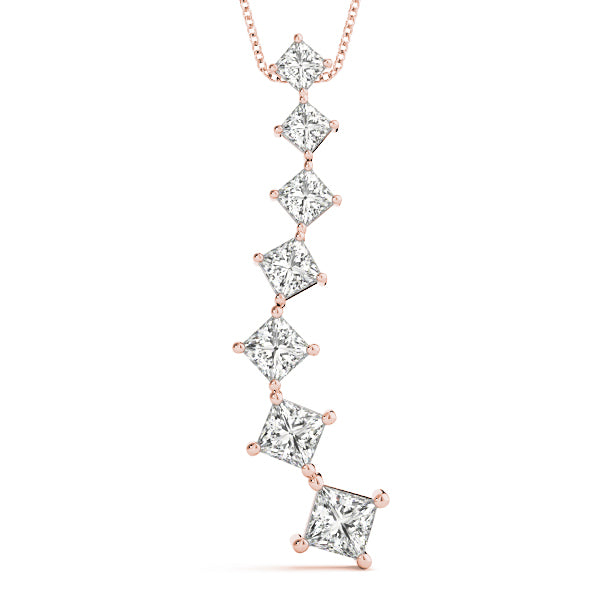 Journey Diamond Pendant · 0.76 ct tw