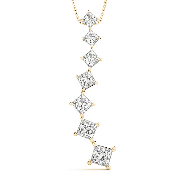 Journey Diamond Pendant · 0.76 ct tw