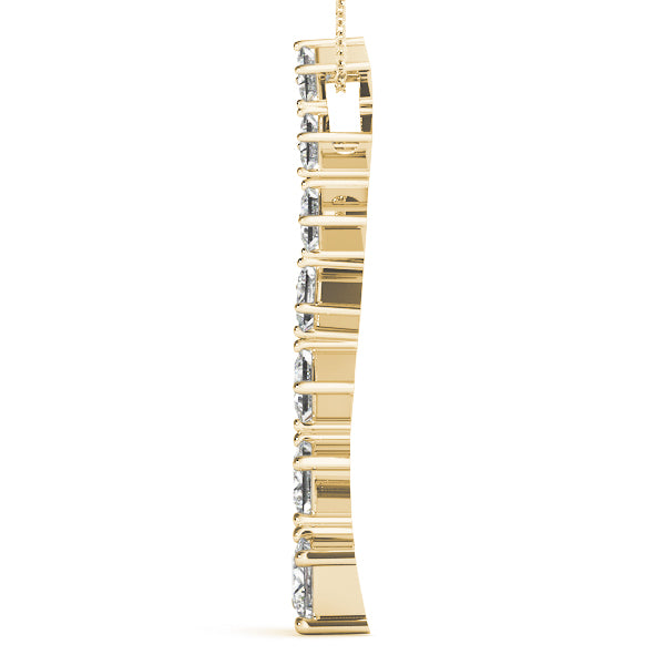 Journey Diamond Pendant · 1.55 ct tw