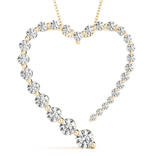 Journey Diamond Pendant · 1.99 ct tw
