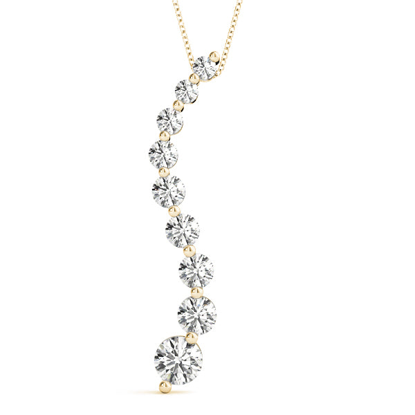 Journey Diamond Pendant · 0.28 ct tw