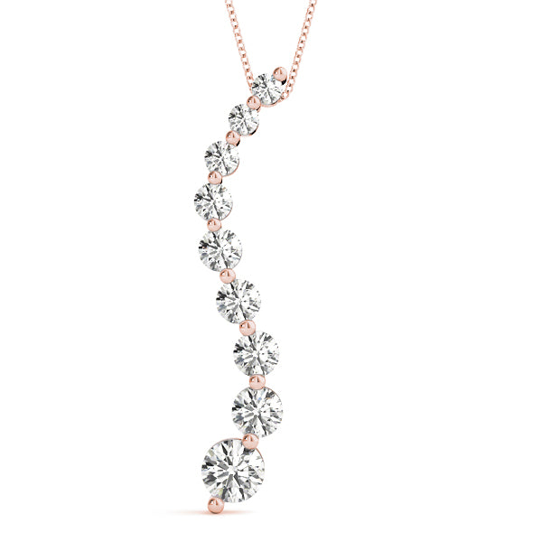 Journey Diamond Pendant · 0.28 ct tw
