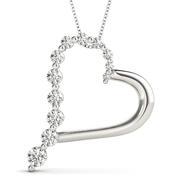Heart Diamond Pendant · 1.02 ct tw