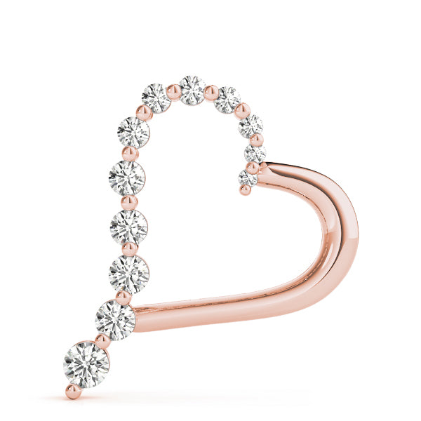 Heart Diamond Pendant · 0.28 ct tw