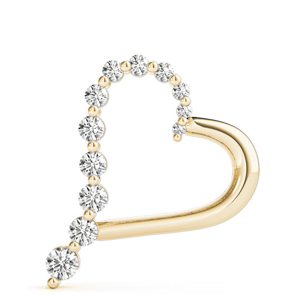 Heart Diamond Pendant · 0.48 ct tw