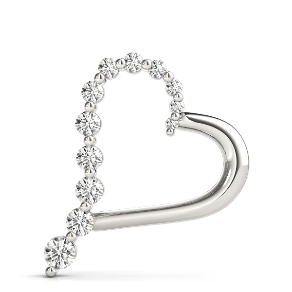 Heart Diamond Pendant · 1.02 ct tw