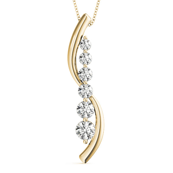 Journey Diamond Pendant · 0.50 ct tw