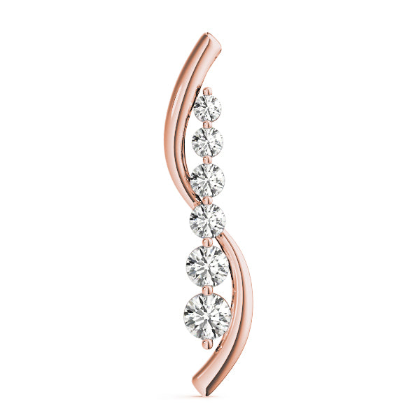 Journey Diamond Pendant · 0.50 ct tw