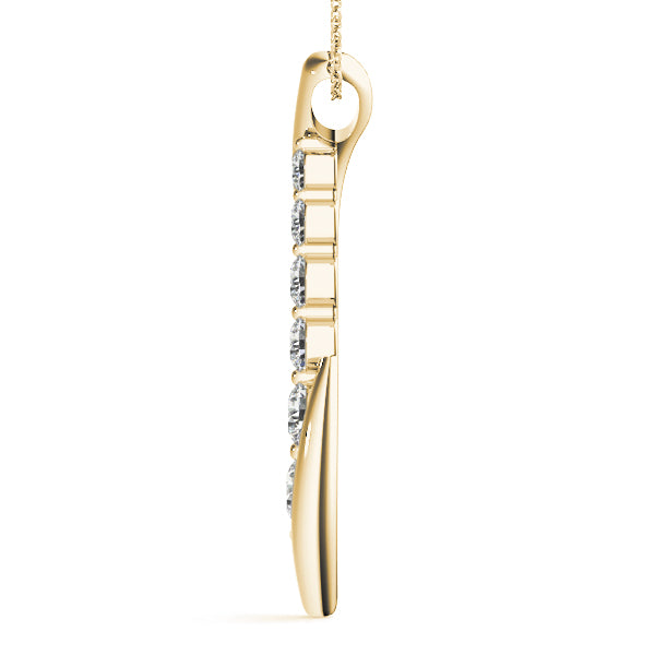 Journey Diamond Pendant · 0.50 ct tw