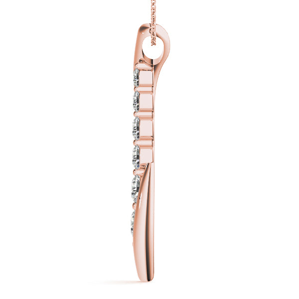 Journey Diamond Pendant · 0.76 ct tw