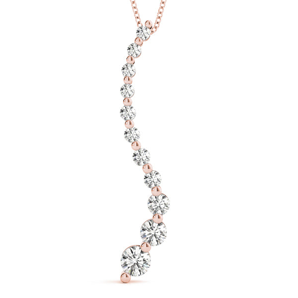 Journey Diamond Pendant · 0.46 ct tw