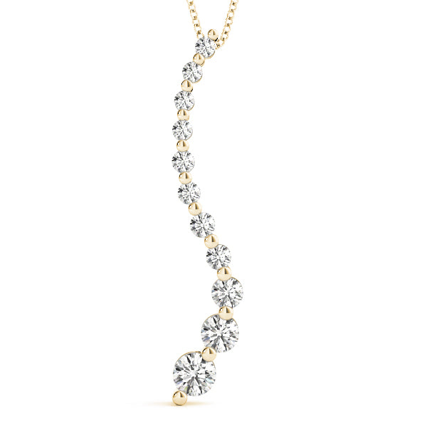 Journey Diamond Pendant · 0.24 ct tw