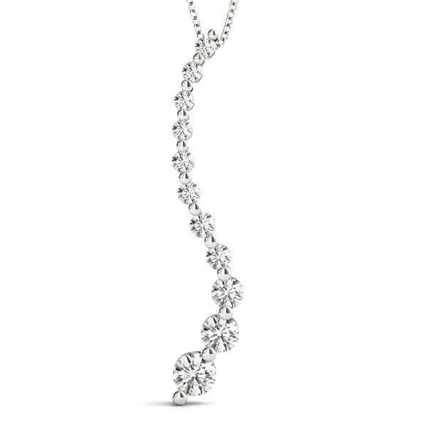 Journey Diamond Pendant · 0.24 ct tw