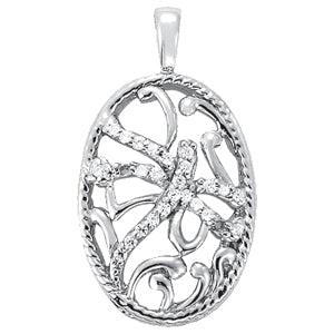 Fashion Diamond Pendant · 0.13 ct tw
