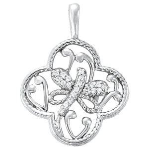 Fashion Diamond Pendant · 0.10 ct tw