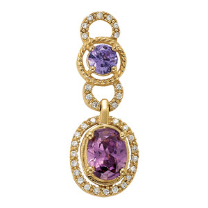 Oval Gemstone Pendant · 2.50 ct tw