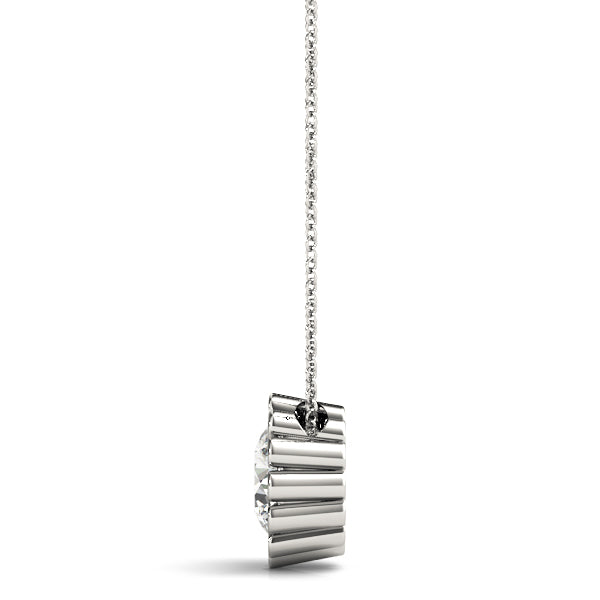 Round Diamond Solitaire Pendant · 1.00 ct tw
