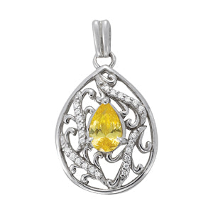 Pear Gemstone Pendant · 1.07 ct tw
