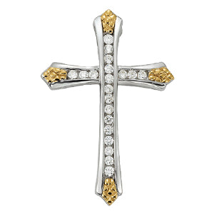 Religious Crosses Diamond Pendant · 0.25 ct tw