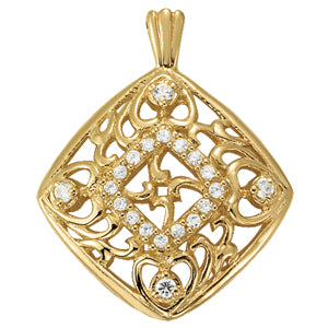 Fashion Diamond Pendant · 0.20 ct tw
